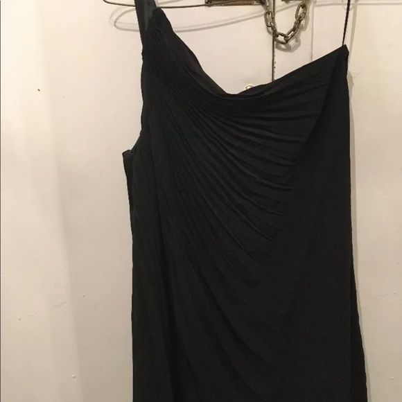 CHRISTIAN DIOR PLEATED ONE SHOULDER DRESS - Picture 3 of 7